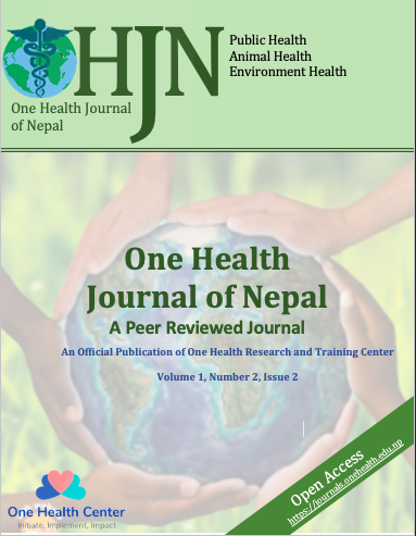 					View Vol. 1 No. 2 (2021): One Health Journal of Nepal - Volume 1 - Number 2
				