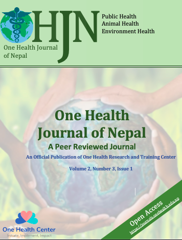					View Vol. 2 No. 3 (2022): One Health Journal of Nepal - Volume 2 - Number 3
				